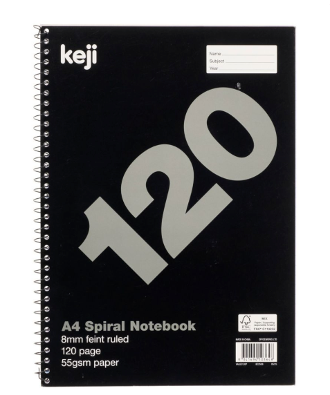 Notebook - A4 - 120 Pages